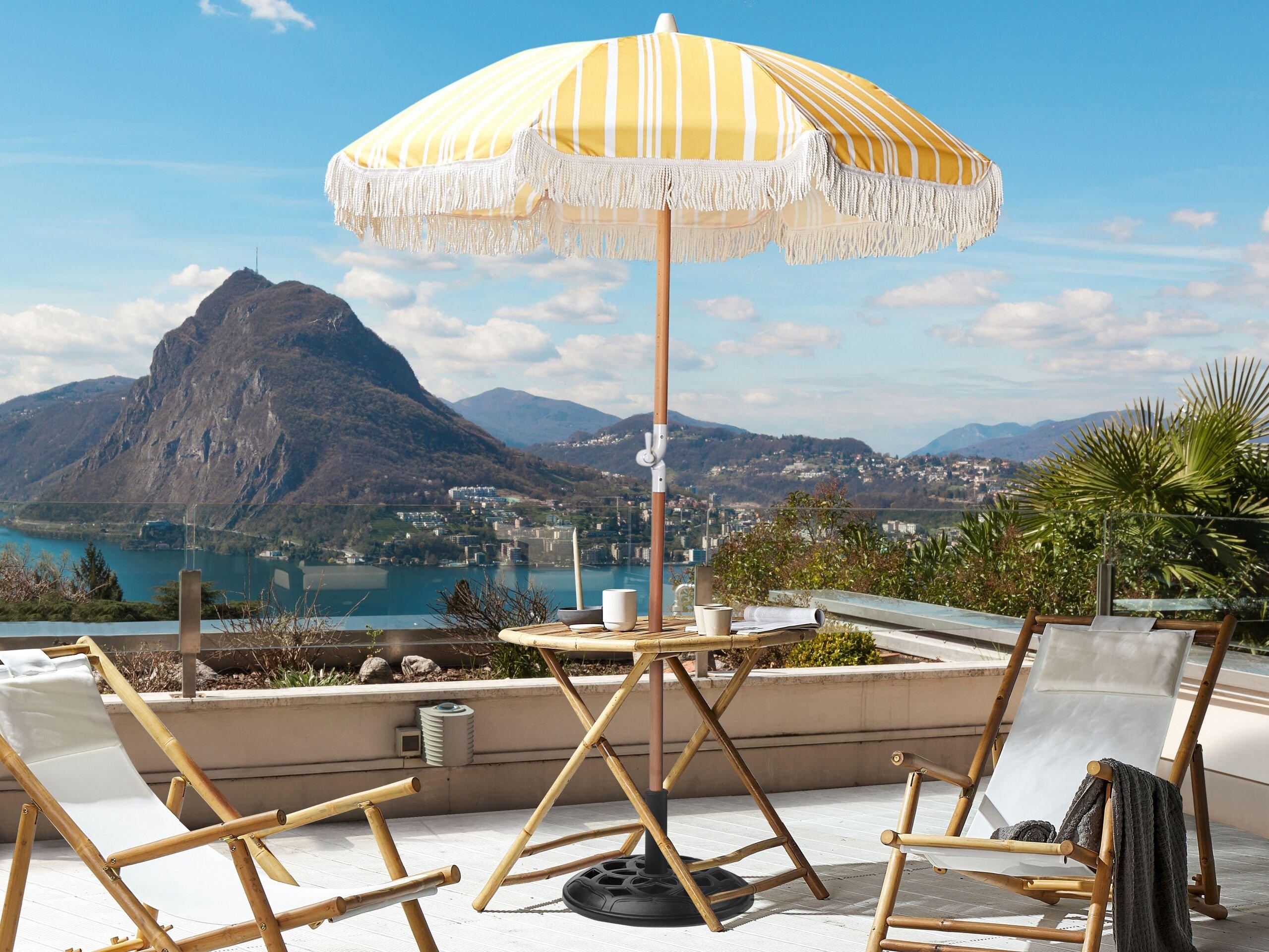 Beliani Parasol en Polyester MONDELLO  