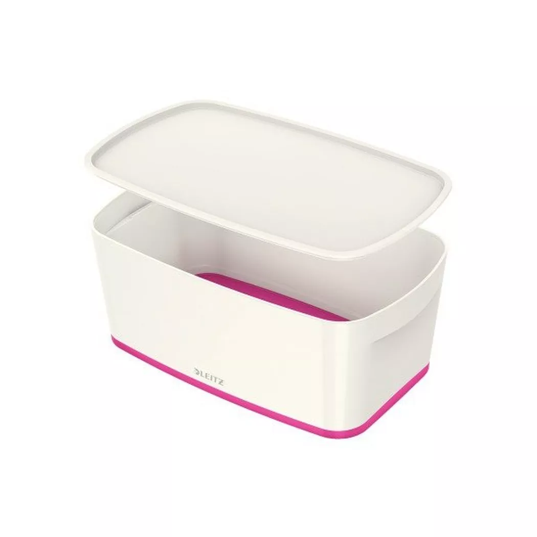 Esselte 5229-10-23 Storage tray Rectangular Acrylonitrile butadiene styrene (ABS) Pink, White