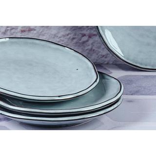 BJÖRN Set stoviglie CLOUD - 18 pezzi - grigio  