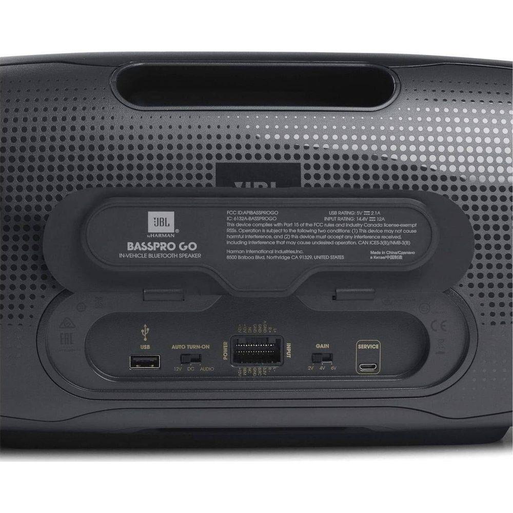 JBL  BassPro Go by Harman Aktiver Auto Subwoofer und Lautsprecher mit Bluetooth 