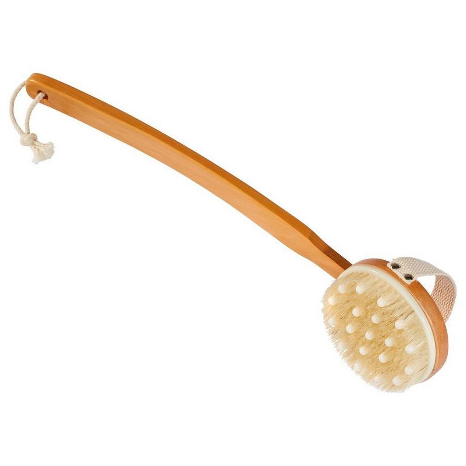 diaqua Brosse bain, manche démontable avec poils de sanglier  