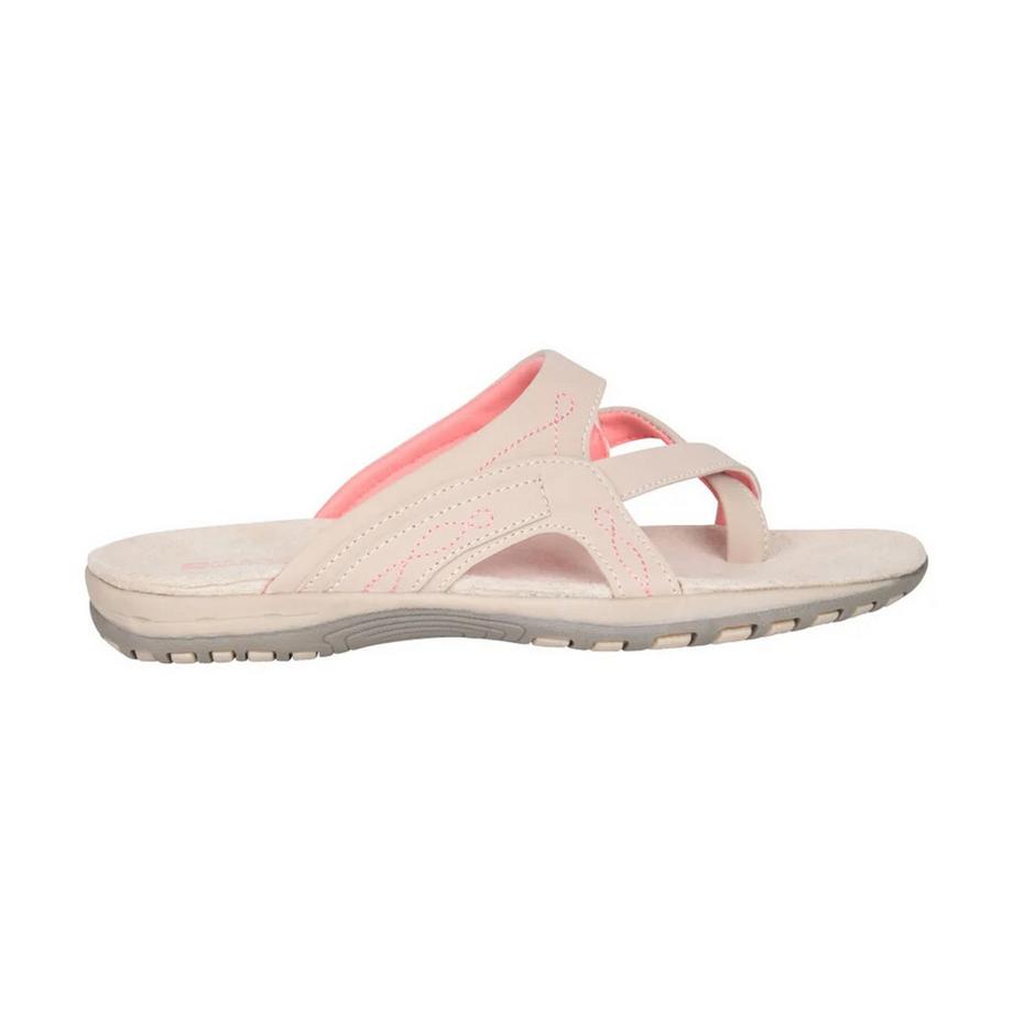 Tongs Motif Couture Contrastée Style Sandales Shoreline