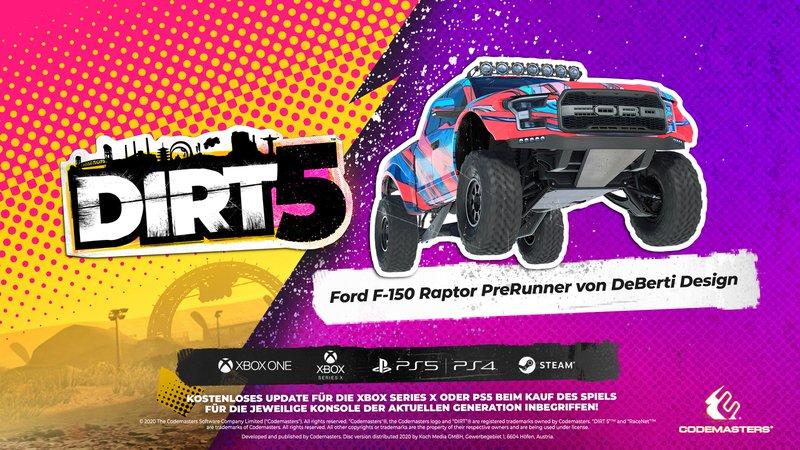 GAME  DIRT 5 - Limited Edition Begrenzt Deutsch, Englisch, Spanisch, Französisch, Italienisch Xbox Series X 