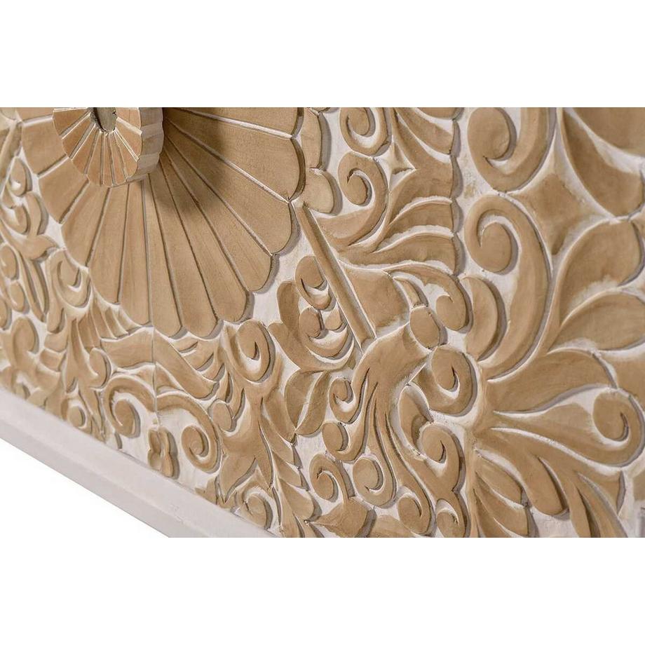 mutoni Kommode Antigua Mangoholz weiss 90x76  