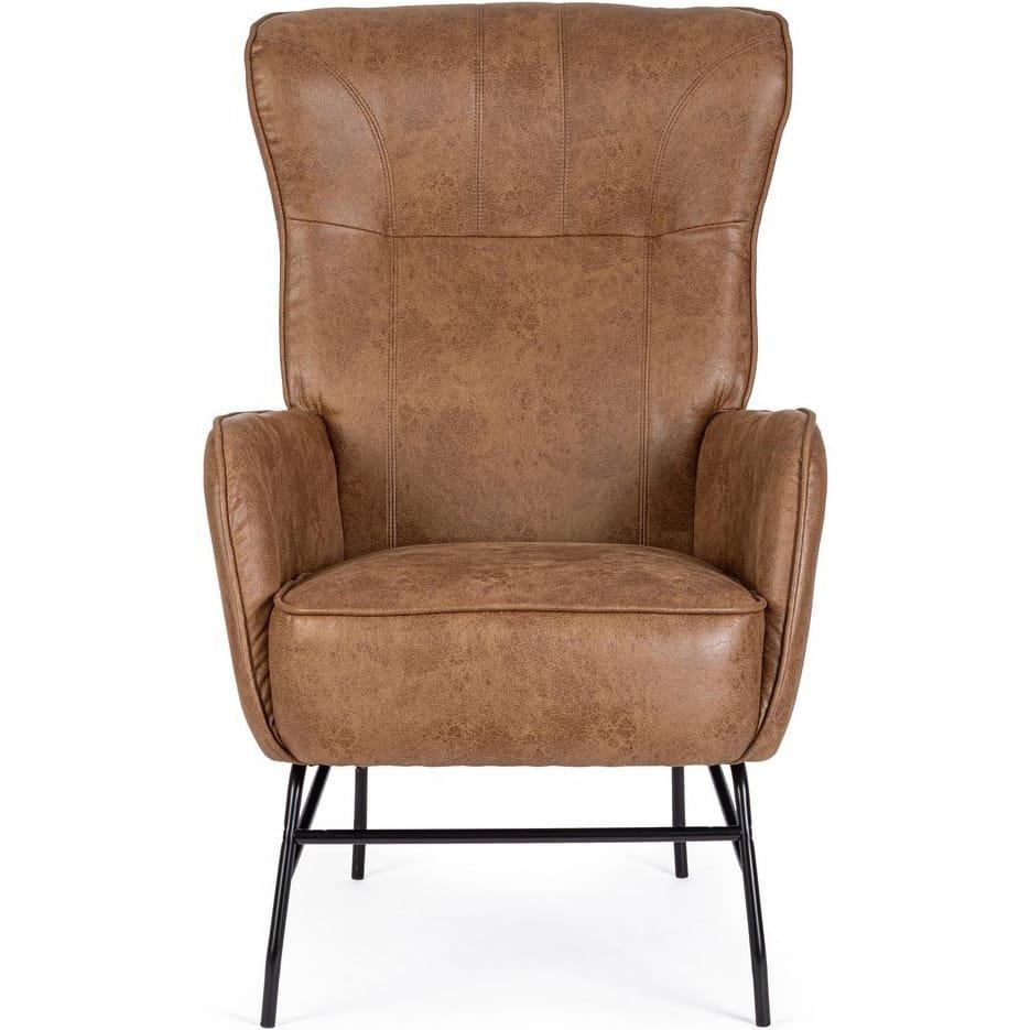 mutoni Fauteuil Nasira marron  