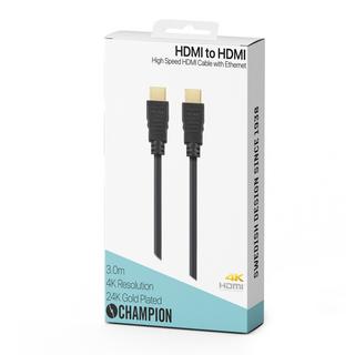 Champion  HDMI-Kabel Ha-Ha Schwarz 3,0 m 
