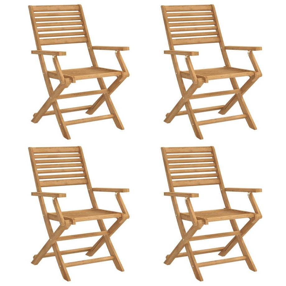 Chaise de jardin bois d'acacia