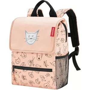 Kindergartenrucksack Backpack Kids Cats and Dogs Rosa