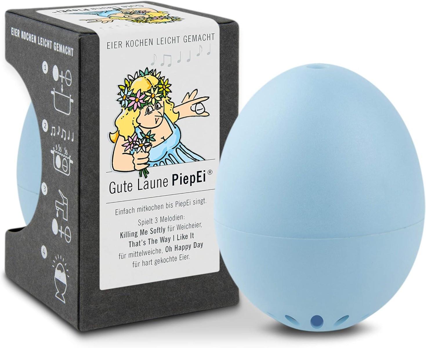 Image of Singende Eieruhr Gute Laune Unisex Blau ONE SIZE