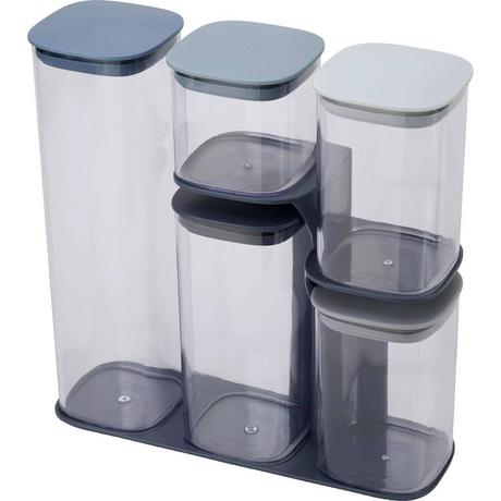 Joseph Joseph  Joseph Joseph Editions Podium Set di barattoli con base di supporto - Cielo 