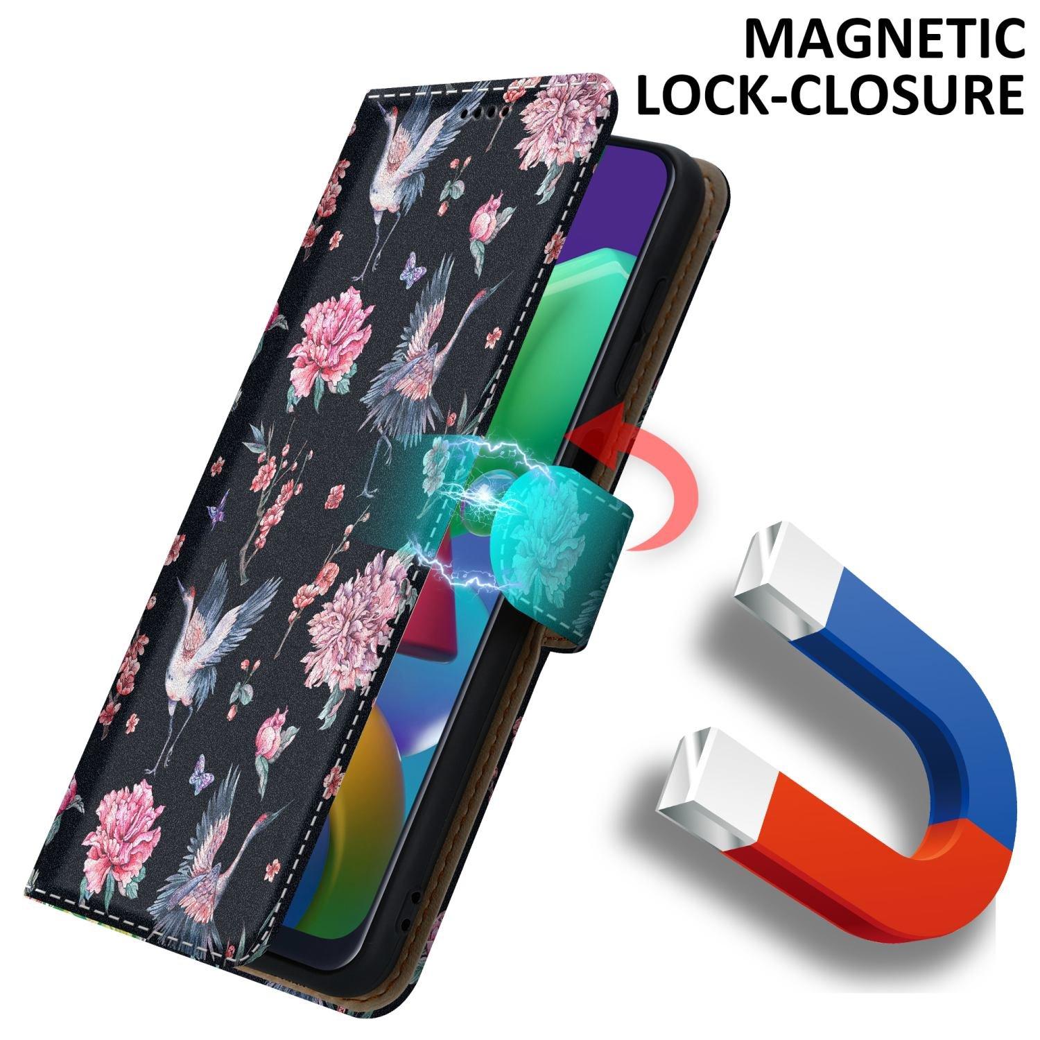 Cadorabo  Housse compatible avec Samsung Galaxy M31 - Coque de protection avec fermeture magnétique, fonction de support et compartiment pour carte 