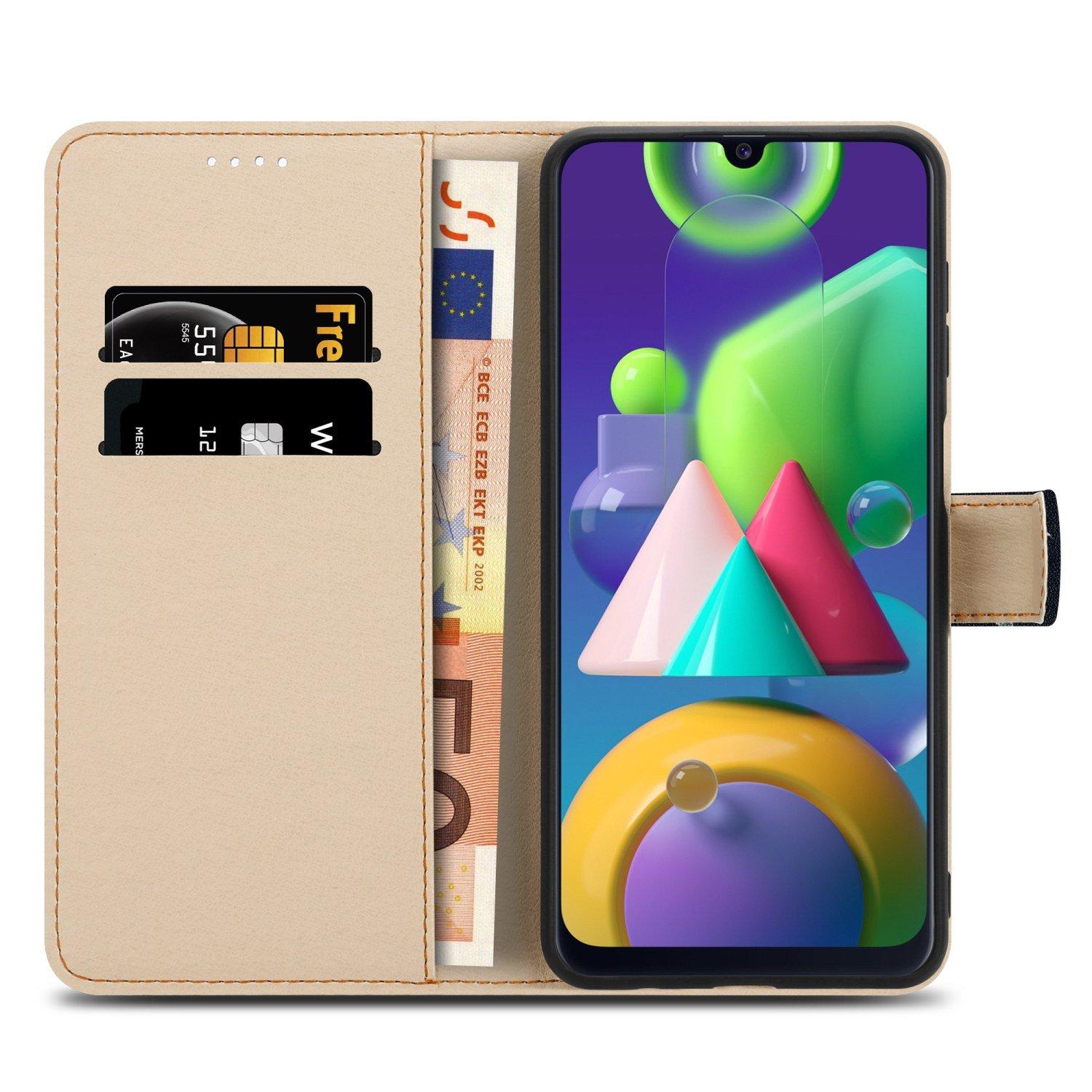 Cadorabo  Hülle für Samsung Galaxy M31 Kartenfach 