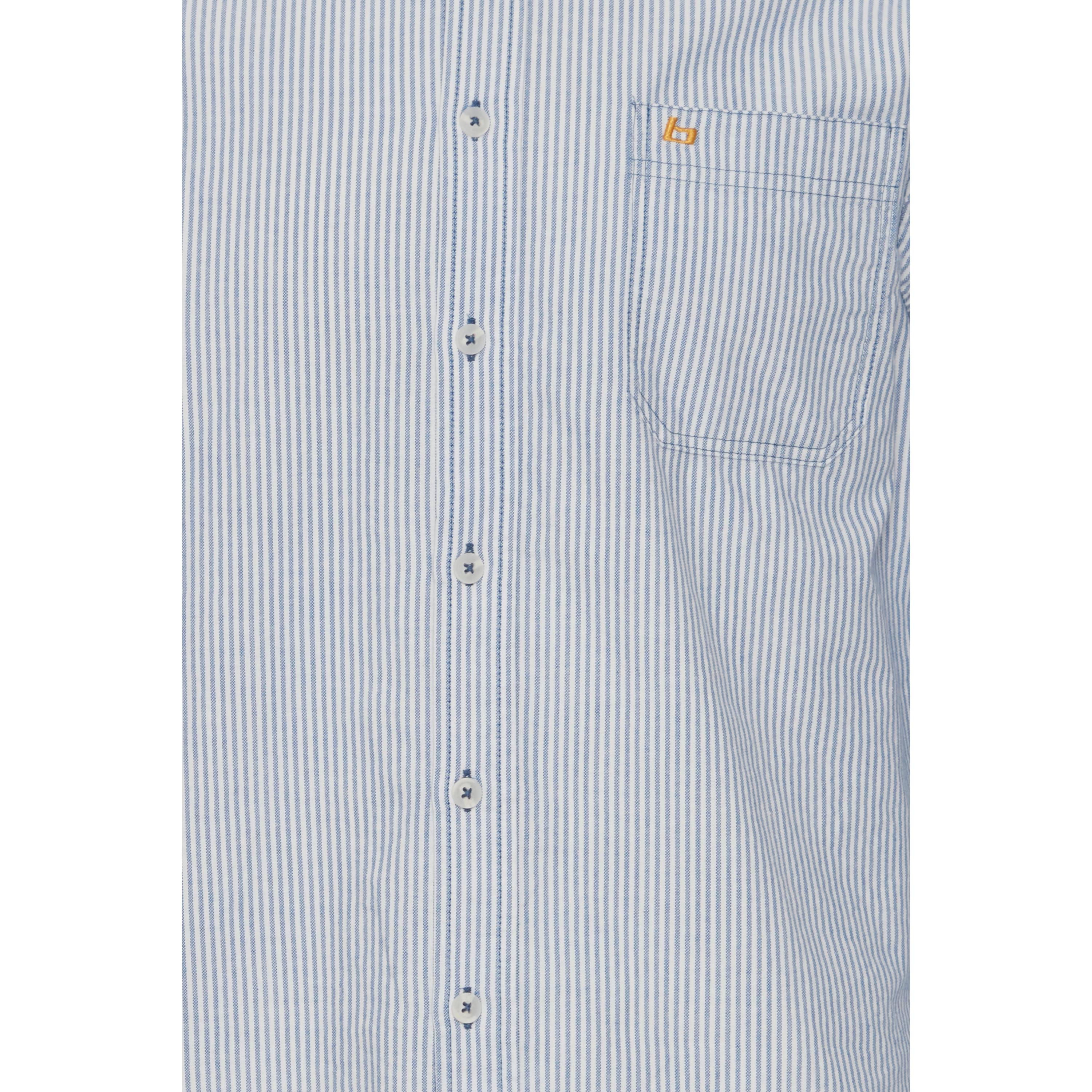 Blend Langarmhemd mit Taschen Slim Fit  