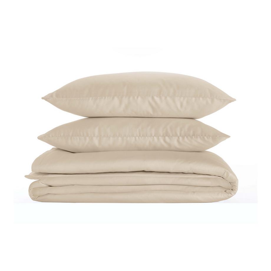 Living Home Uni Satin 100 Taie d'oreiller  