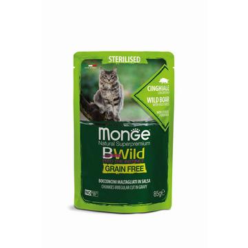 BWild pour chat stérilisé au sanglier - Multipack