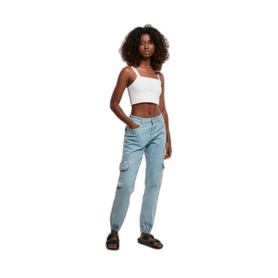 URBAN CLASSICS Organic Stretch Denim Cargohose  