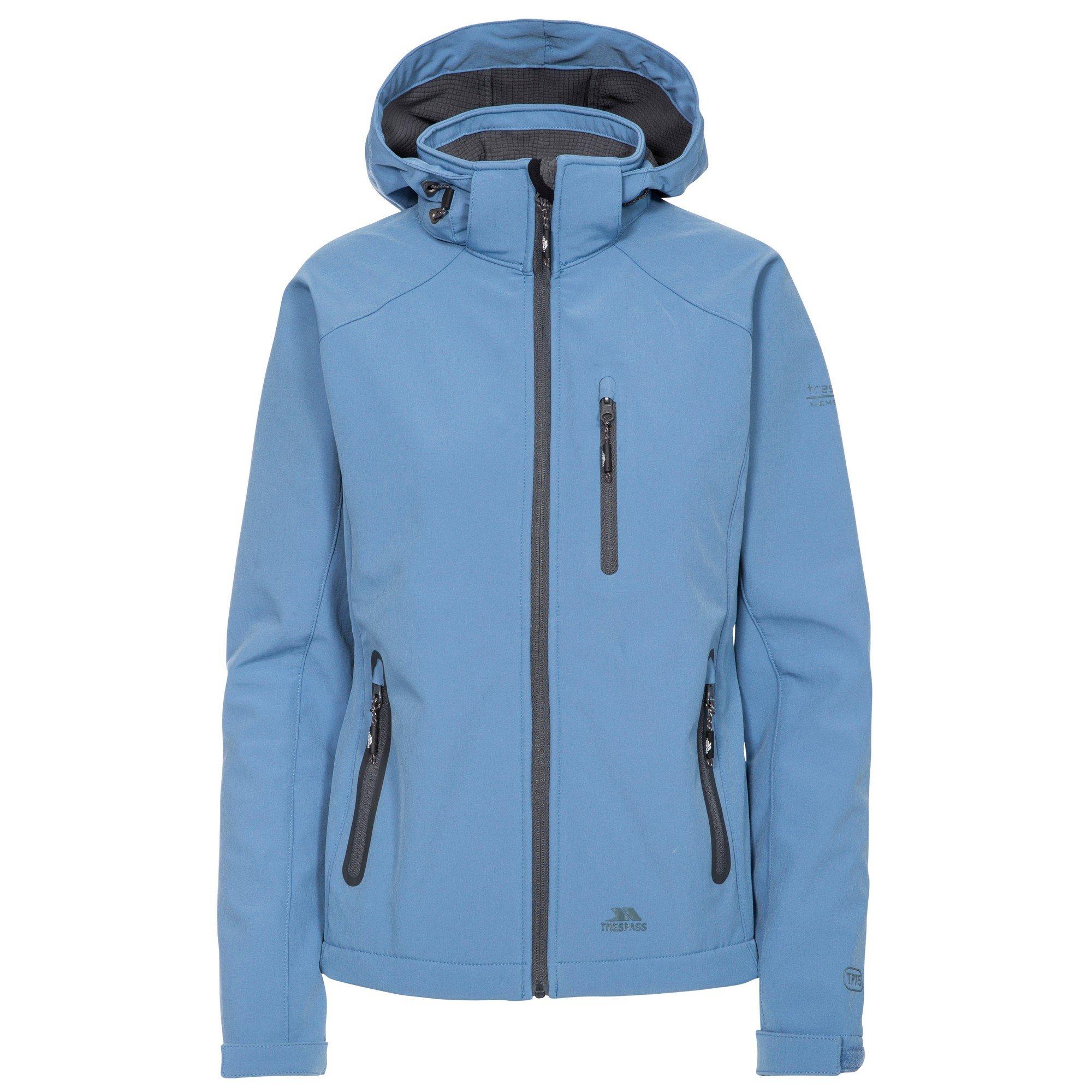 Image of Softshelljacke Bela Ii, Wasserdicht Damen Blau Denim XXL