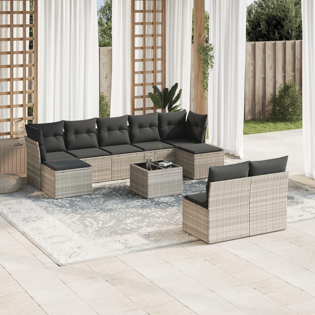 VidaXL Garten sofagarnitur poly-rattan  