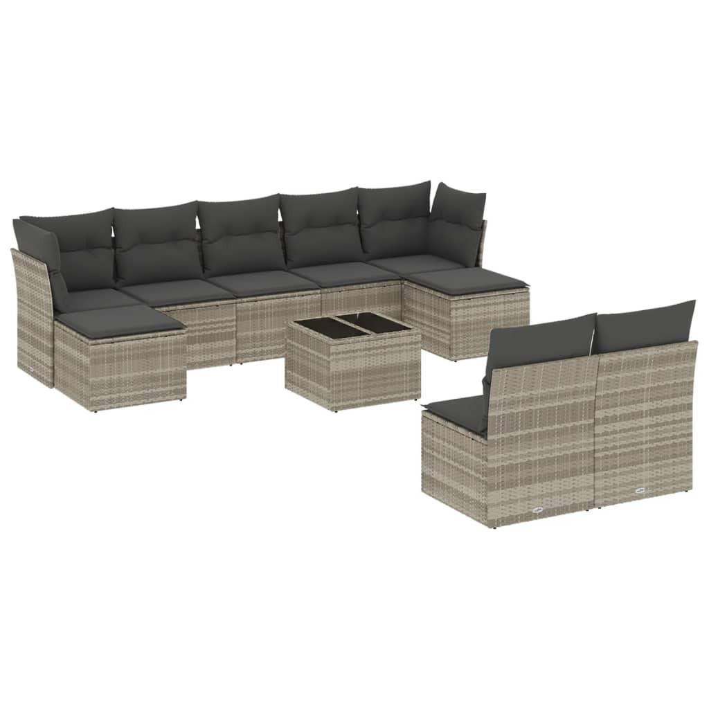 VidaXL Garten sofagarnitur poly-rattan  