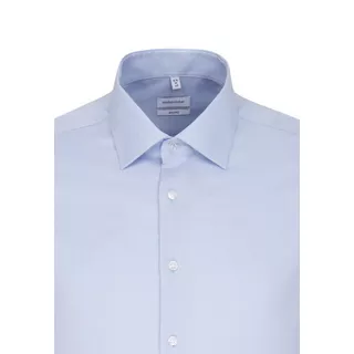 Seidensticker  Business Hemd Shaped Fit Extra langer Arm Uni 
