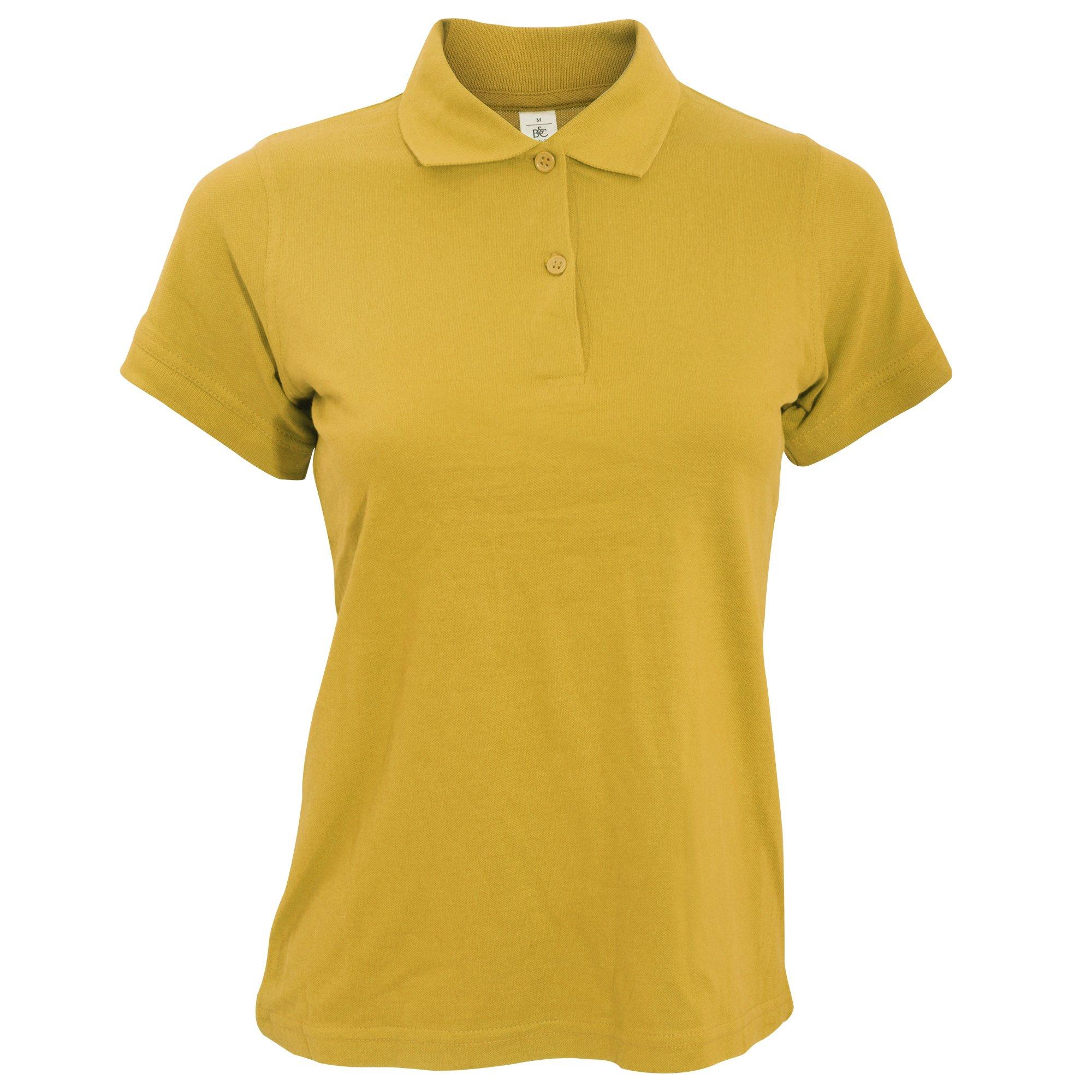 Image of B&c Safran Poloshirt, Kurzarm Damen Gold S