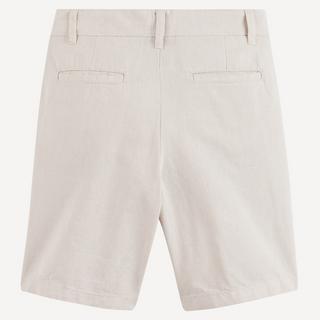 La Redoute Collections  Chino-Bermuda aus Baumwolle/Leinen 