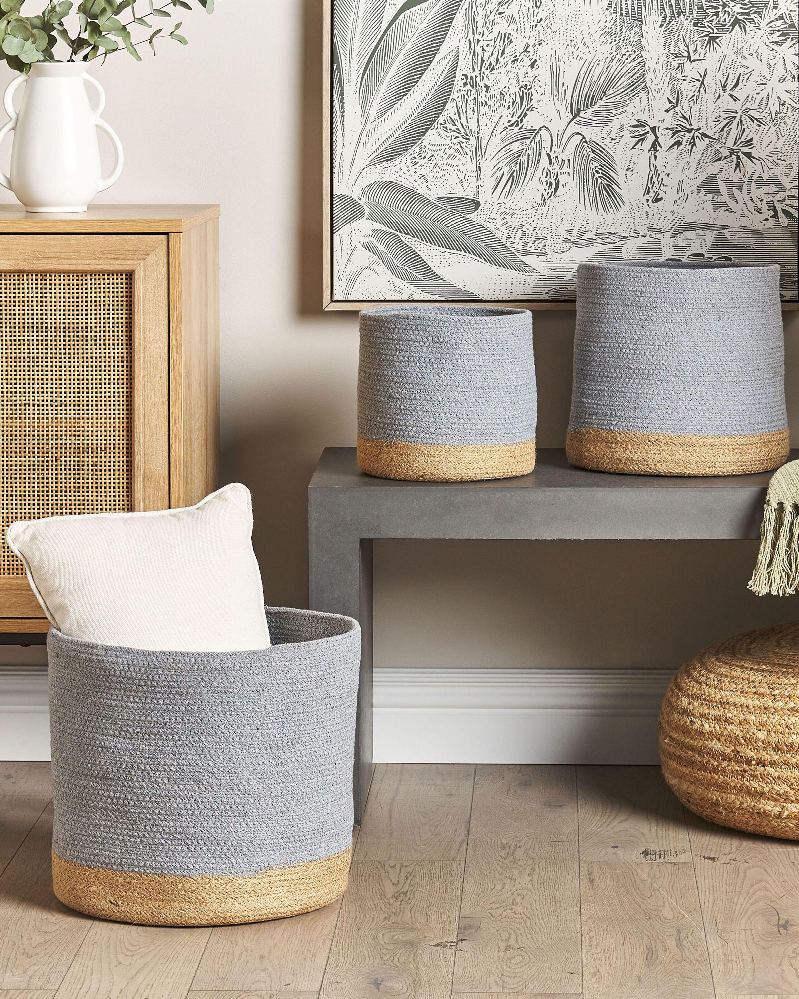 Beliani Korb en Cotone Boho BASIMA  