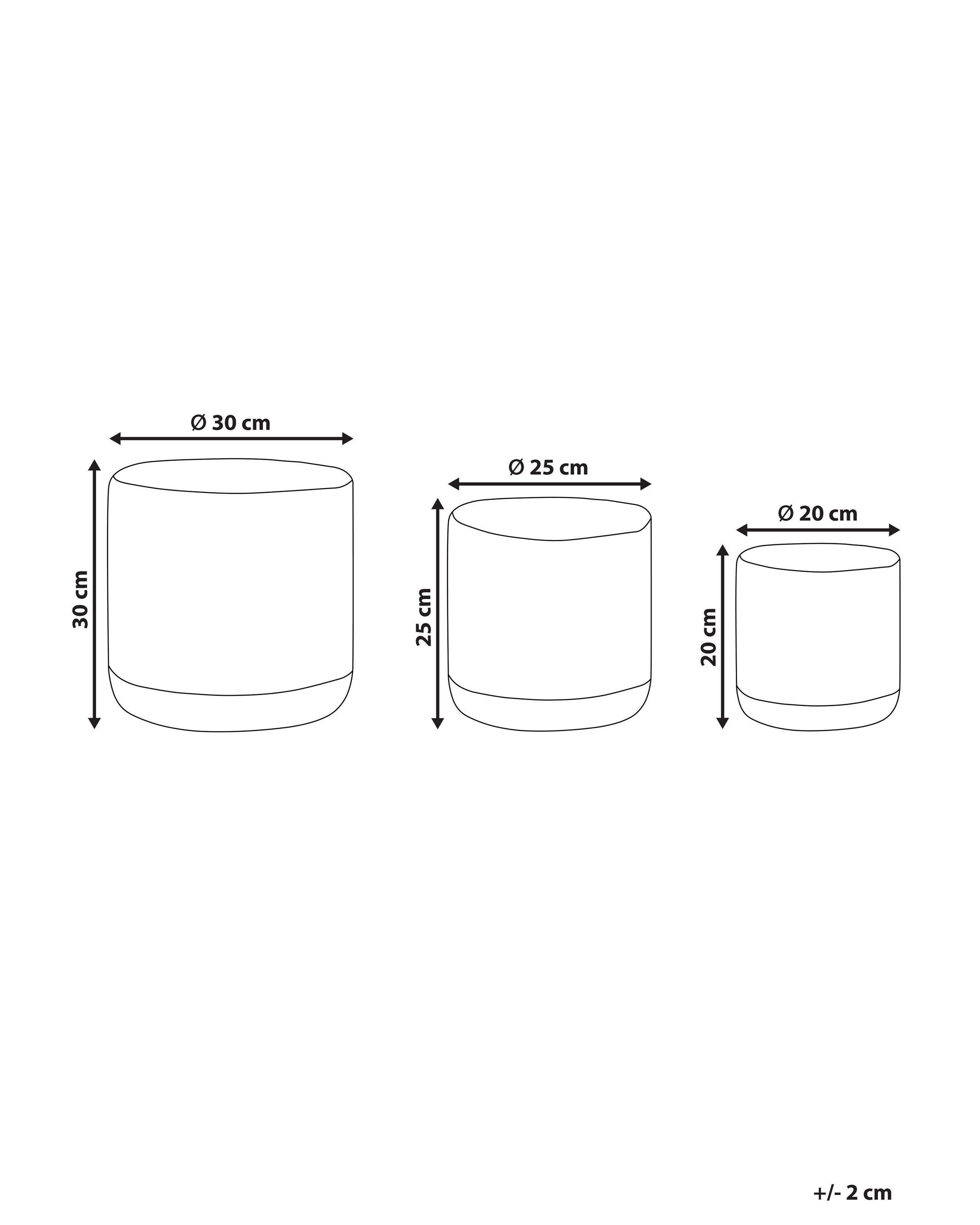 Beliani Korb en Cotone Boho BASIMA  