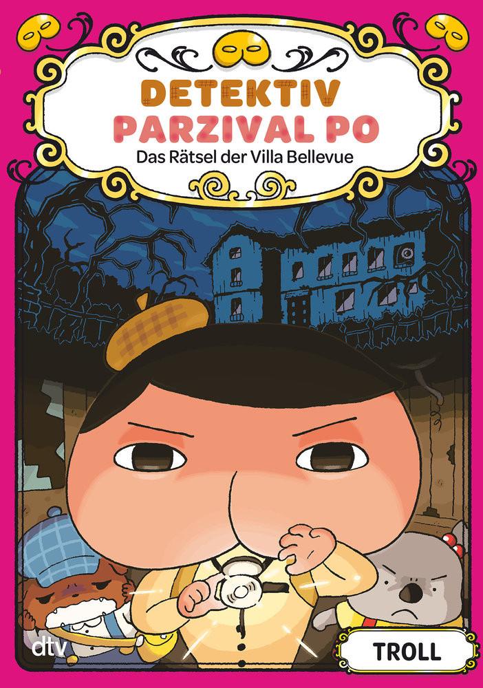 Detektiv Parzival Po (7) - Das Rätsel der Villa Bellevue Troll; Troll (Illustrationen); Umino, Nana (Übersetzung) Couverture rigide 