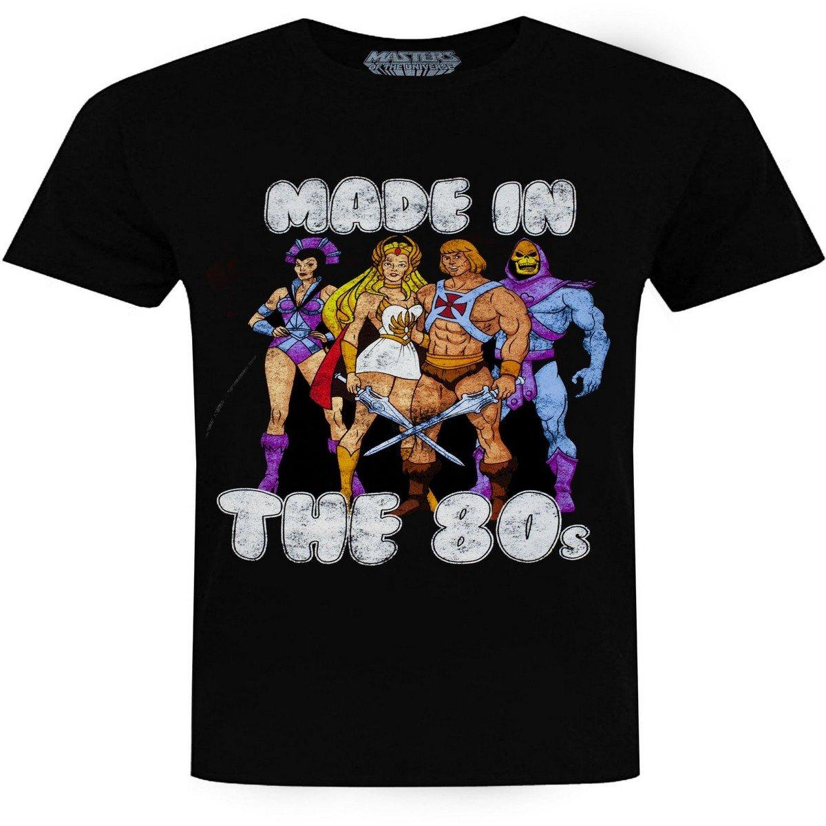 Image of Made In The 80's Tshirt Herren Schwarz M