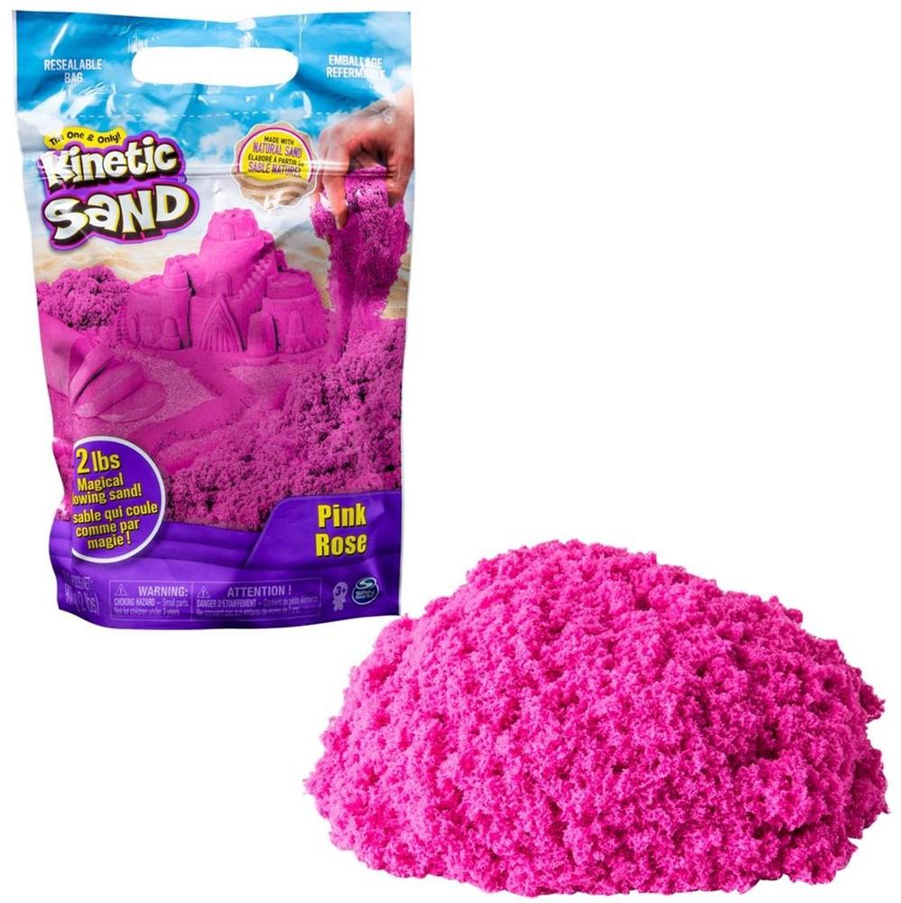 Image of Kinetic Sand Colour Bag Pink 907gr Pink