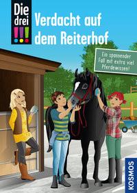 Die drei !!!, Verdacht auf dem Reiterhof Bender, Julie; Jansen, Andrea (Illustrationen) Copertina rigida 