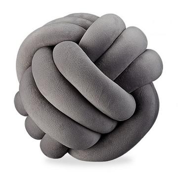 Cuscino nodo tinta unita