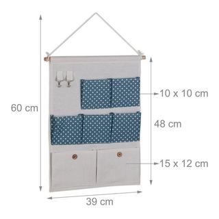 B2X Hängende Aufbewahrung aus Stoff  