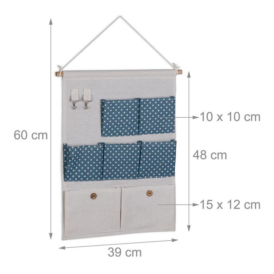 B2X Hängende Aufbewahrung aus Stoff  