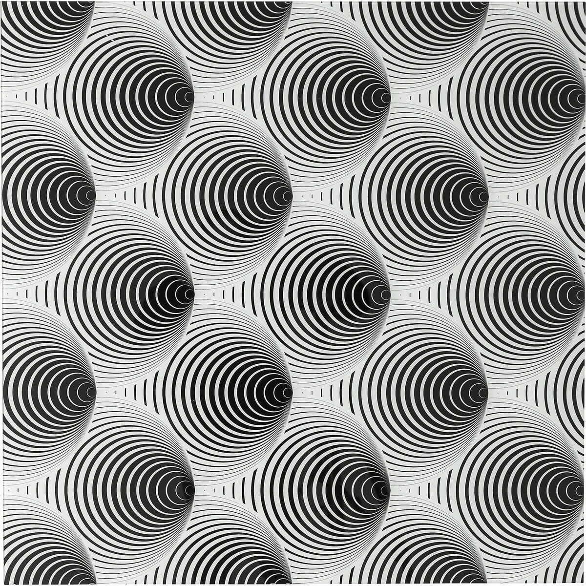 Image of Bild Glas Bubble Down 80x80cm Bild Glas Bubble Down 80x80cm