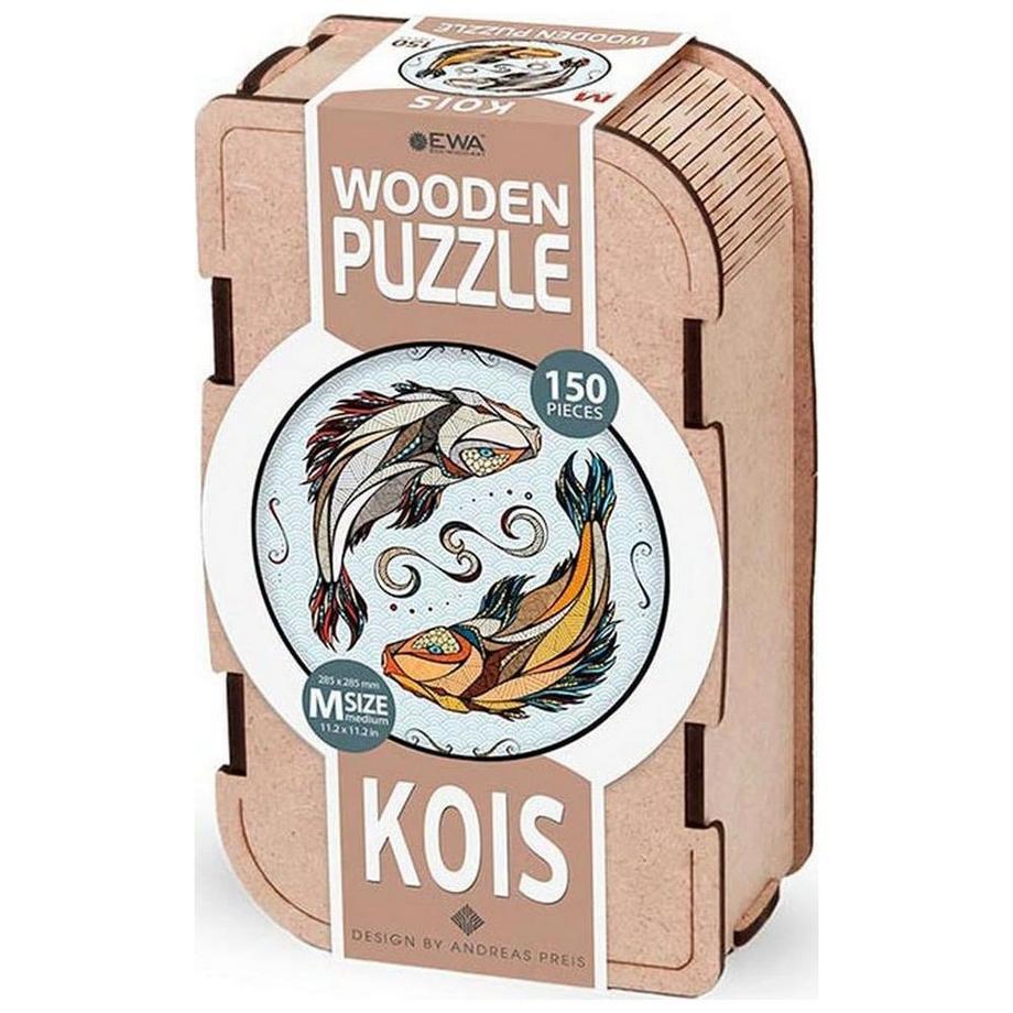 Eco Wood Art  Puzzle en bois Koi pièces 