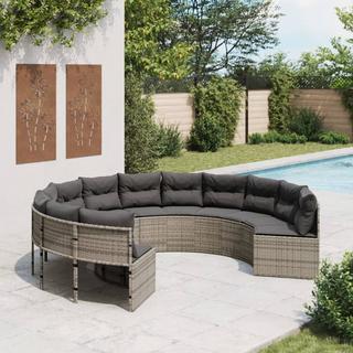 VidaXL Gartensofa poly-rattan  