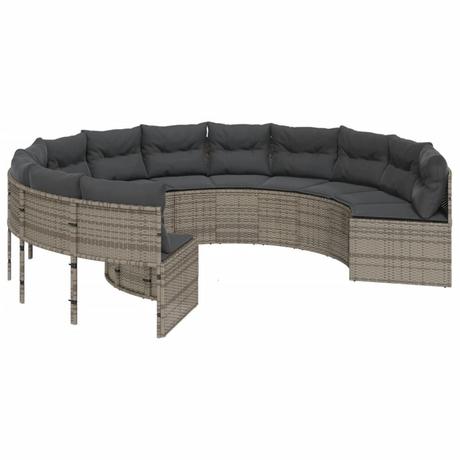 VidaXL Gartensofa poly-rattan  