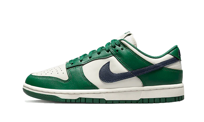 Image of Dunk Low Retro Gorge Green Midnight Navy Damen Grün 44