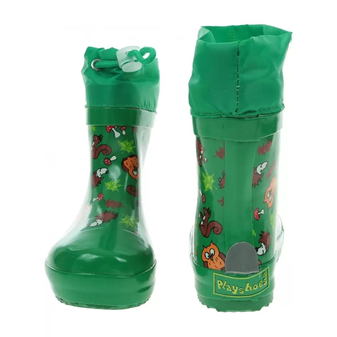 Playshoes  bottes de pluie en caoutchou bébé low forest animals 