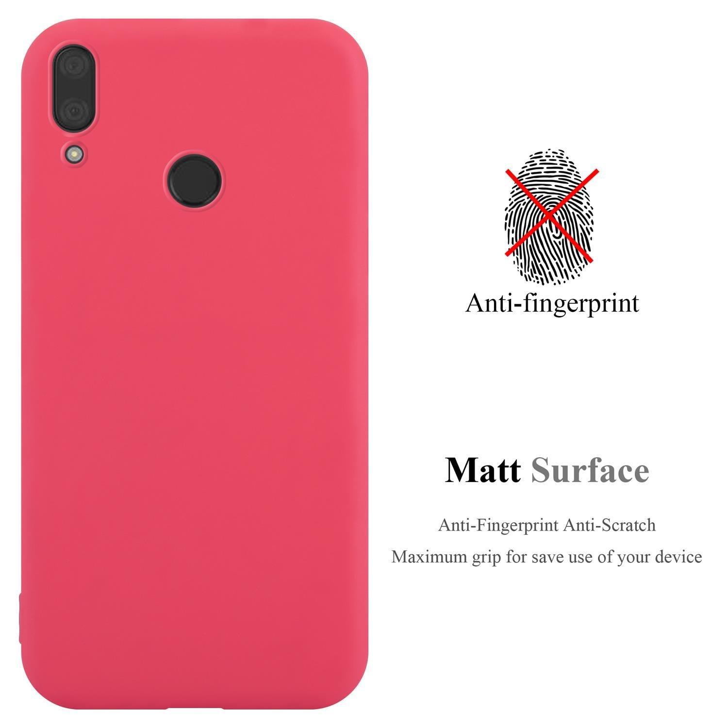 Cadorabo  Housse compatible avec Huawei Y7 2019 / Y7 PRIME 2019 - Coque de protection en silicone TPU flexible 