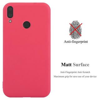 Cadorabo  Housse compatible avec Huawei Y7 2019 / Y7 PRIME 2019 - Coque de protection en silicone TPU flexible 