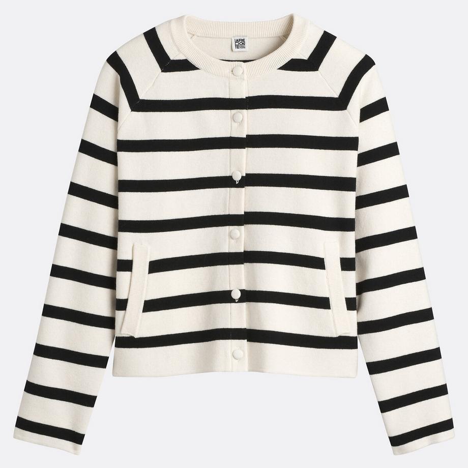 La Redoute Collections Signature Cardigan a Righe  