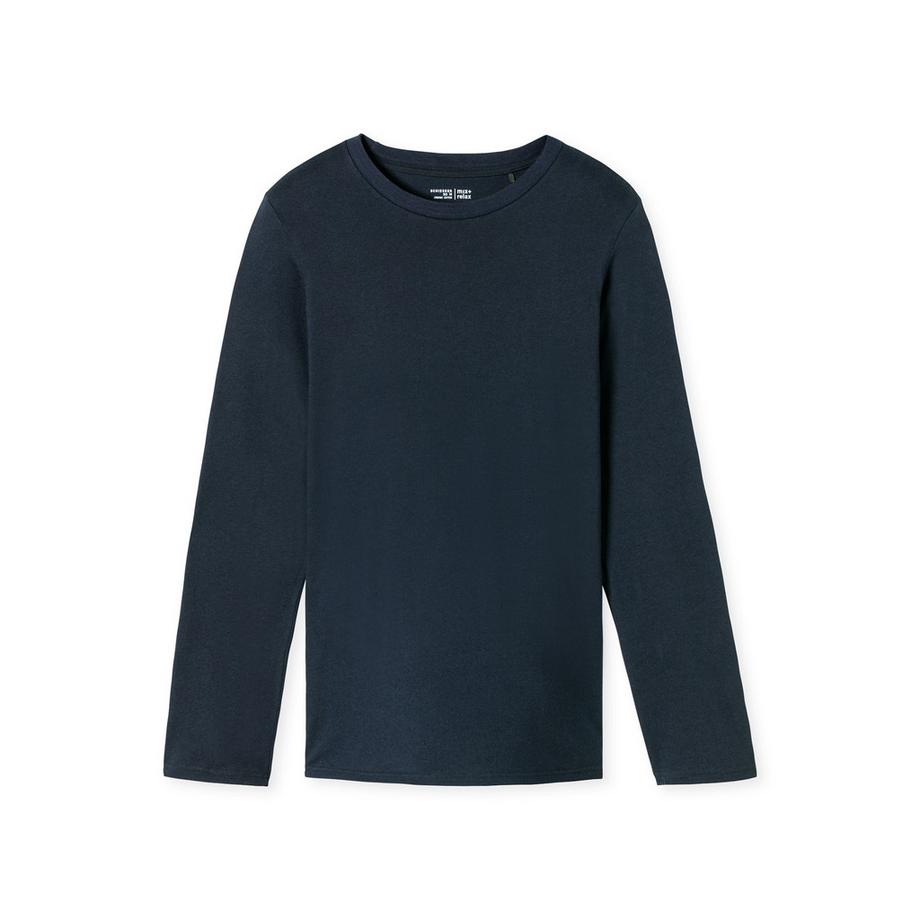 Schiesser Mix + Relax Langarm Pyjamaoberteil  