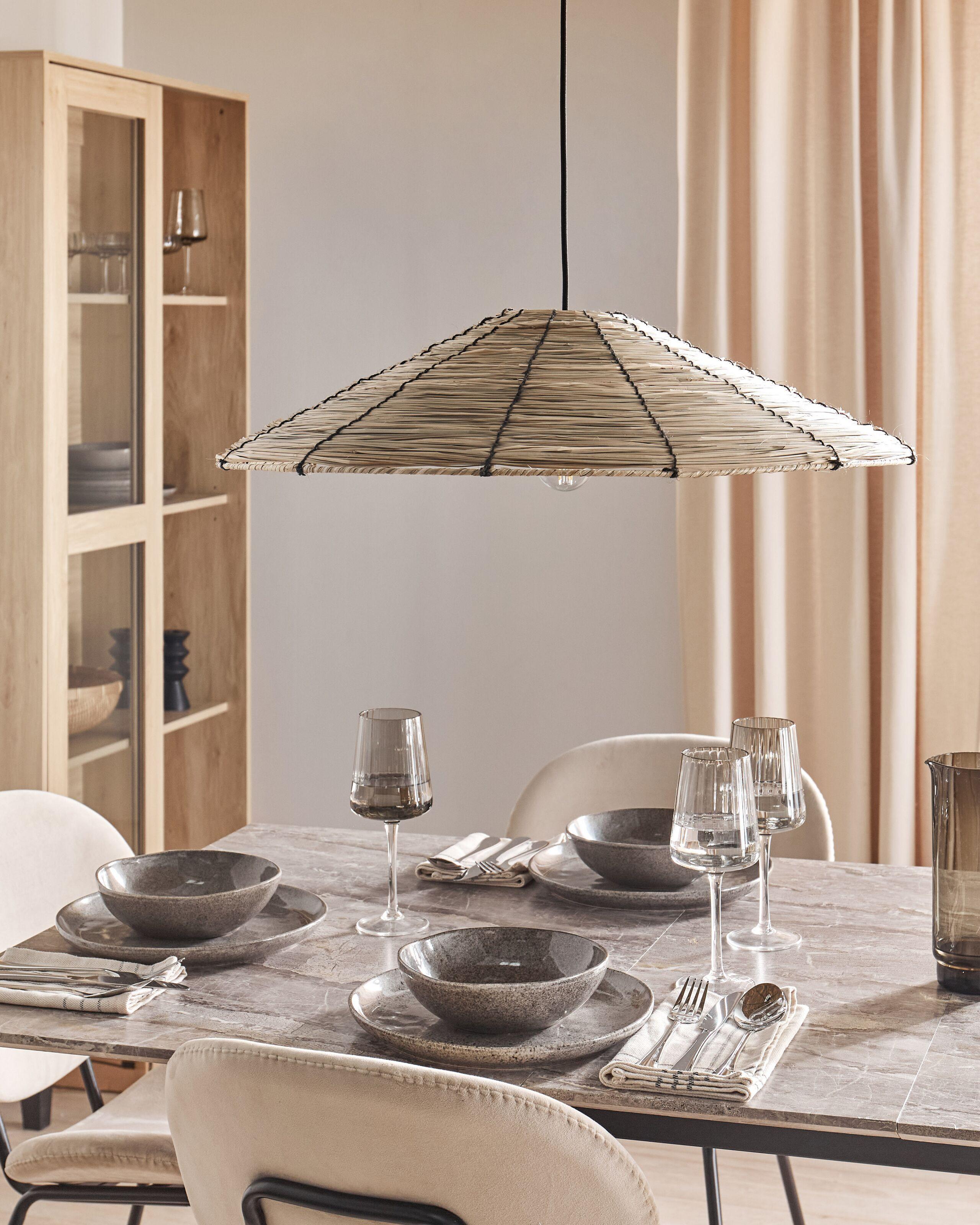 Beliani Lampadario en Alghe marine Boho LUAGAN  