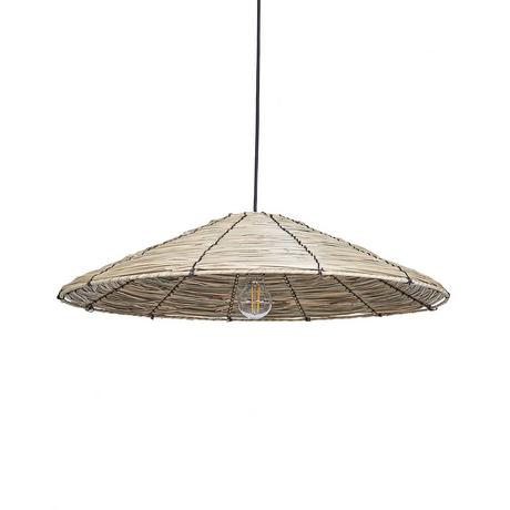 Beliani Lampe suspension en Herbier marin Boho LUAGAN  