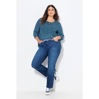 Ulla Popken  Jean Mandy, jambe droite et large, taille confortable 