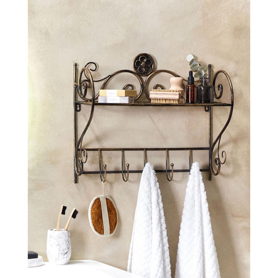 Beliani Wandregal aus Eisen  OSORNO  