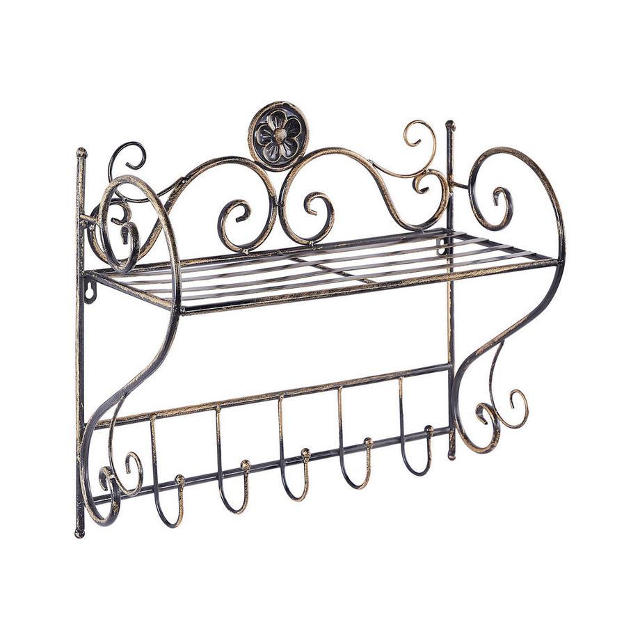 Beliani Wandregal aus Eisen  OSORNO  